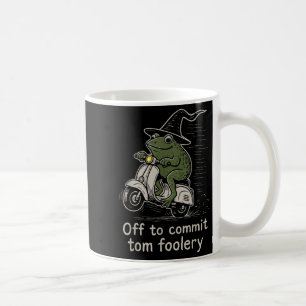 Mug Départ Pour Engager Tom Foolery Funny Frog sorcier