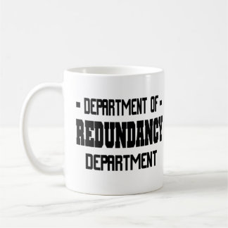 Mug Département de département de redondance