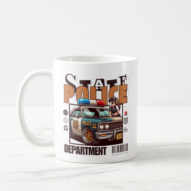 Mug département de police d'État (Gauche)