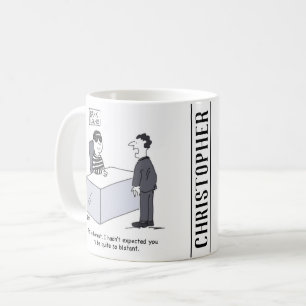 Mug Département des prêts bancaires Banquier habillé c