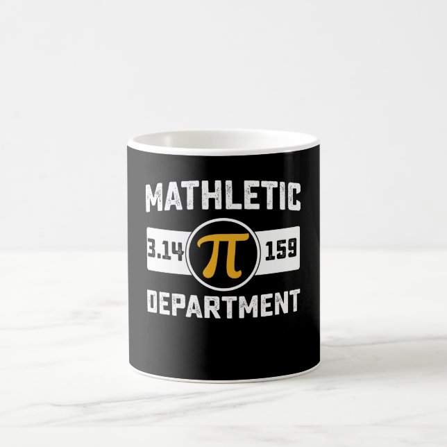Mug Département Mathlétique Pi Day Math Vintage (Centre)
