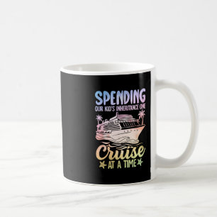 Mug Dépenser l'héritage de nos enfants une croisière à