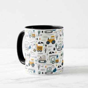 Mug Déplaçons le Motif de véhicule