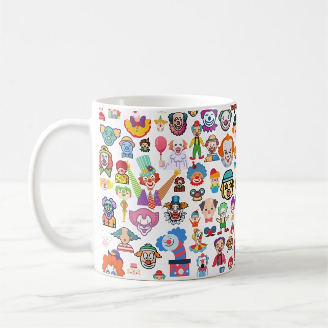 Mug déplaisant Clown Cirque amusant (Gauche)
