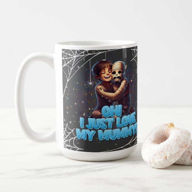 Mug Déplaisant Halloween ! 🎃 (Avec donut)