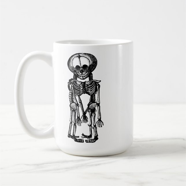 Mug déplaisant siamese jumeaux squelette enfants anato (Gauche)