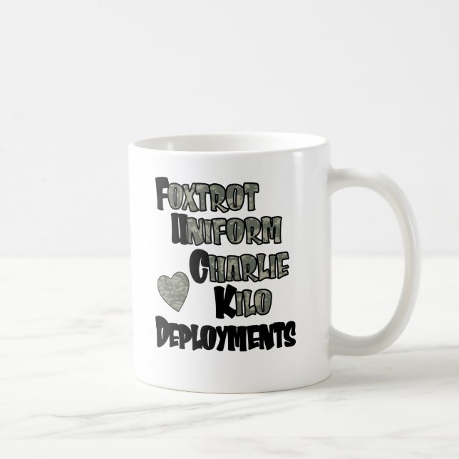 Mug Déploiements 2 de fox-trot (Droite)