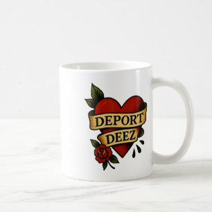 Mug Déportez Deez Ice Manifestation contre la déportat