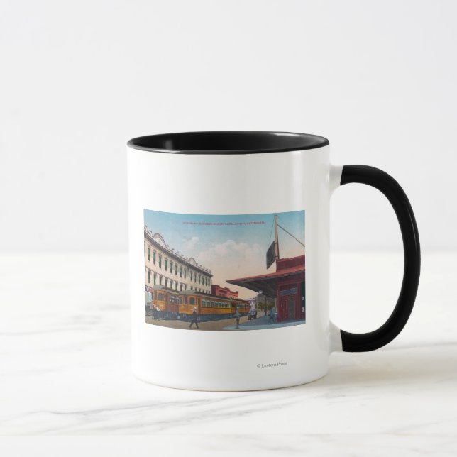 Mug Dépôt de chemin de fer électrique du Nord (Droite)