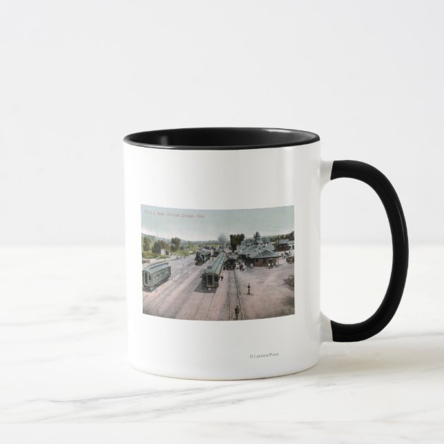 Mug Dépôt ferroviaire D & R G (Droite)