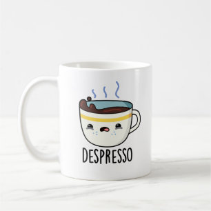 Mug Depresso Drôle Sad Espresso Pun café