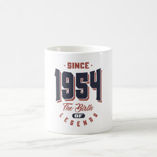 Mug Depuis 1954 La Naissance Des Légendes Cadeaux Anni