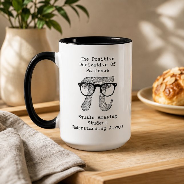 Mug Dérivée de la patience : Compréhension étonnante d (Créateur téléchargé)