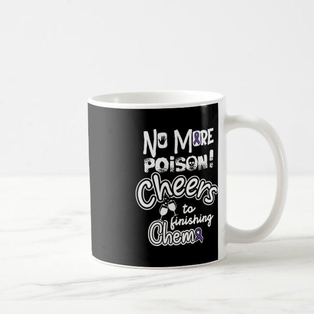 Mug Dernier Chemo Pancréatique Cancer Sensibilisation  (Droite)