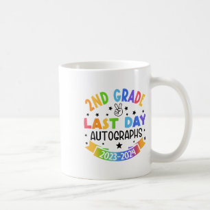 Mug dernier Jour De L'École Autographe 2E Année 2024