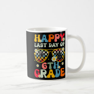 Mug Dernier jour d'école pour les enfants de 6e année