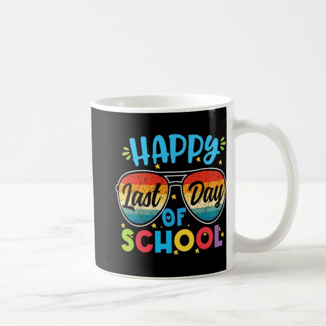 Mug Dernier Jour D'école Professeur Étudiant Remise De (Droite)