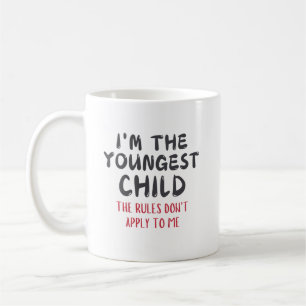 Mug Dernier Né – Les Règles Ne S'Appliquent Pas À Moi