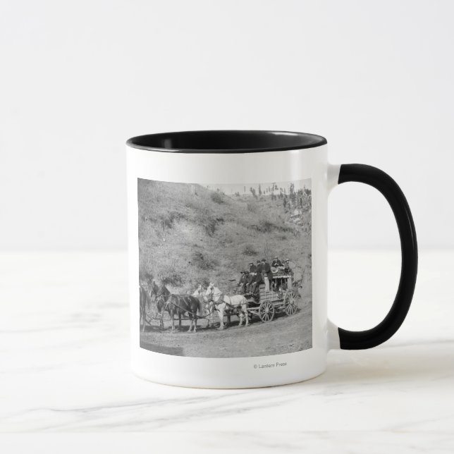 Mug Dernier voyage de la photo "Deadwood Coach" (Droite)
