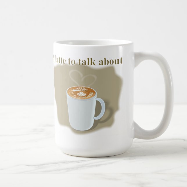 Mug Dernière discussion à propos (Droite)