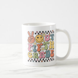 Mug Dernière journée de 5e année Paix Super sortie 5e