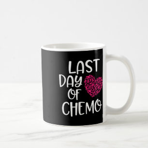 Mug Dernière journée de Chemo Cancer du Sein Survivant
