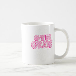 Mug Dernière journée de l'école Bye Bye 6e année Bonjo