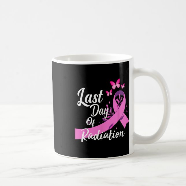 Mug Dernière journée de radiations Traitement Cancer d (Droite)