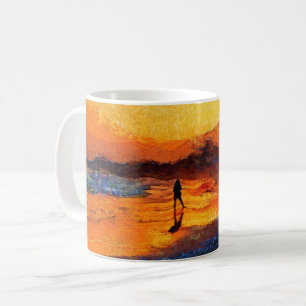 Mug Dernière lumière de la coupe du jour de café ou de