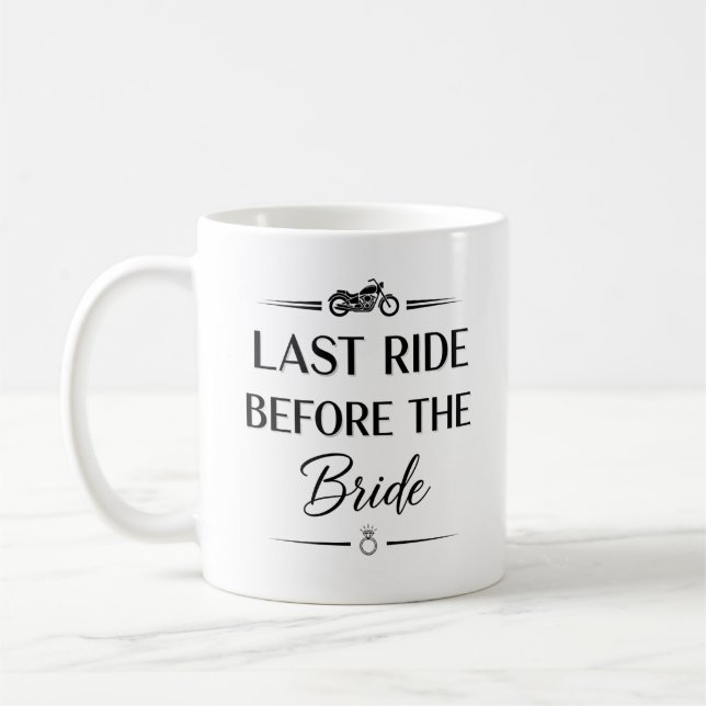 Mug Dernière virée avant la mariée  (Gauche)