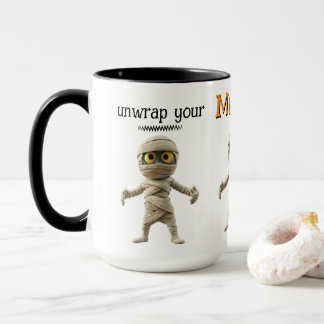 Mug Déroulez Vos Problèmes de Mummy Halloween