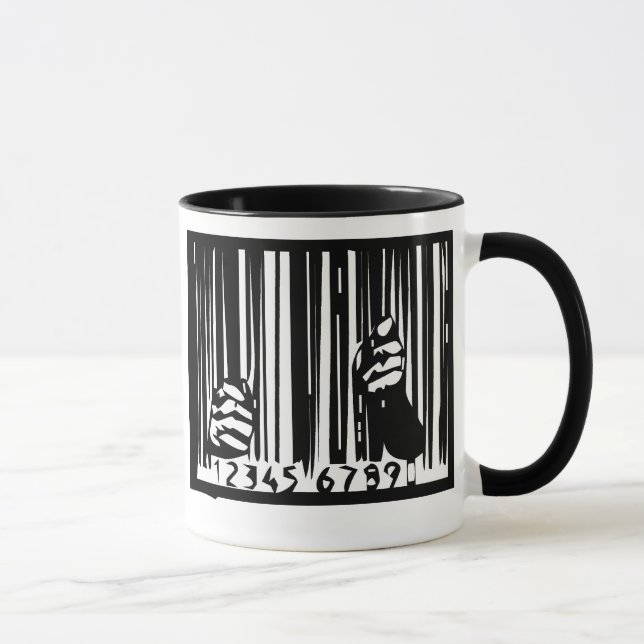 Mug Derrière des barres (Droite)
