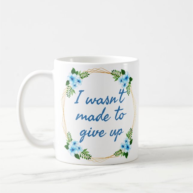 Mug des affirmations inspirantes pour le succès (Gauche)