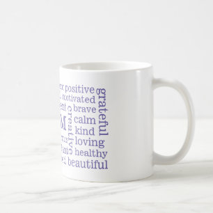 Mug Des affirmations positives JE SUIS des