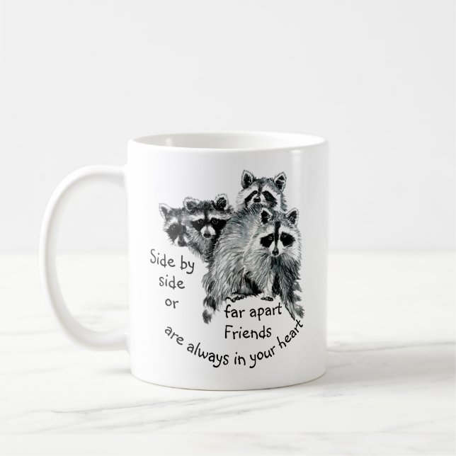 Mug Des amis inspirants toujours dans votre coeur Cita (Gauche)