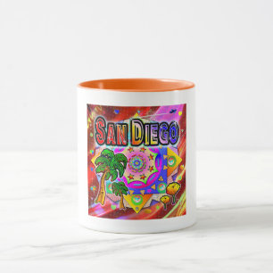 Mug des amis tropicaux de San Diego