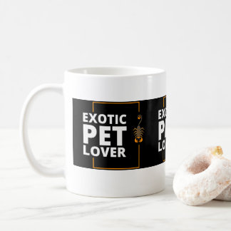 Mug des amoureux des animaux de compagnie exotique