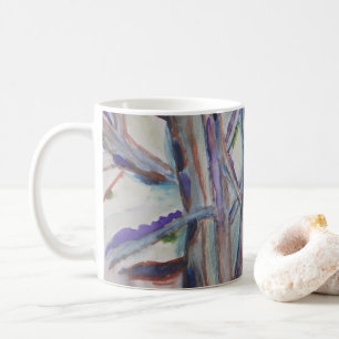 Mug des arbres Abstraits