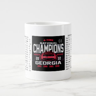 Mug des champions nationaux de Géorgie