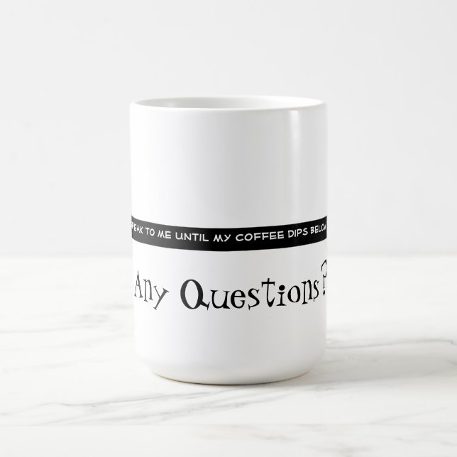 Mug Des citations drôles de café j'ai besoin des (Centre)