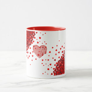 Mug des coeurs de Red Lover