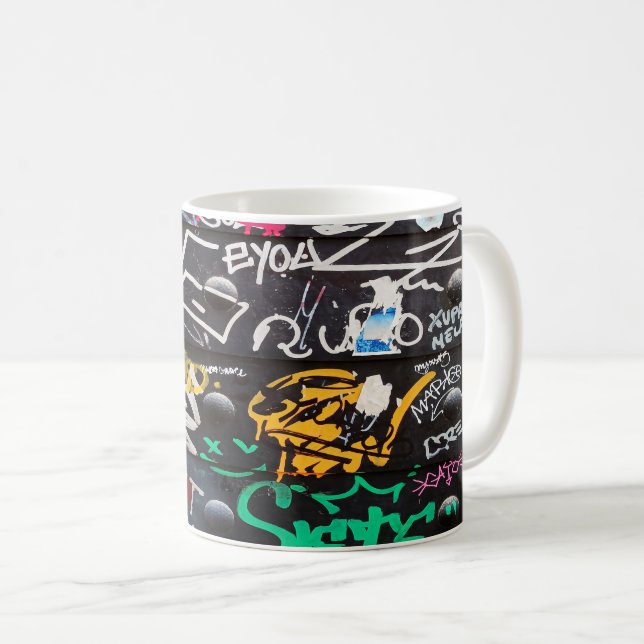 Mug des écrits colorés et fous (Devant droit)