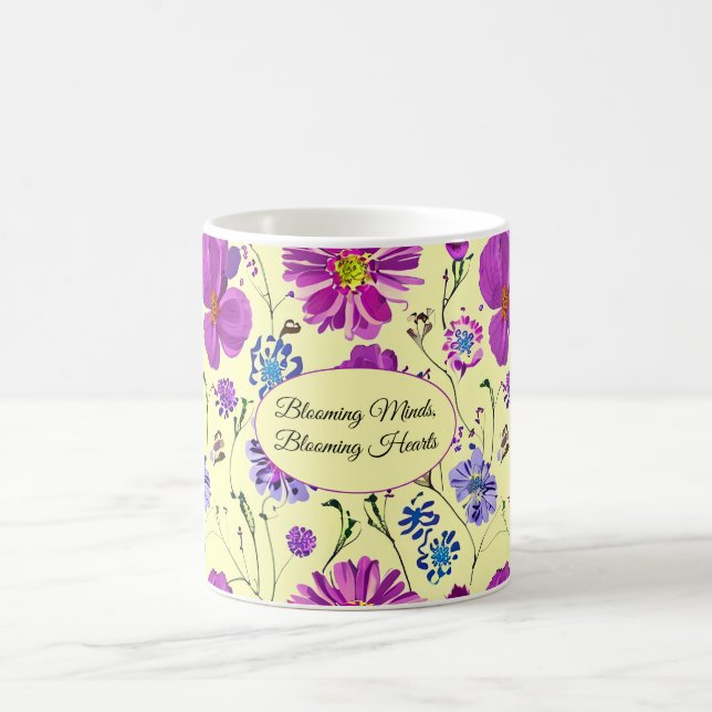 Mug Des esprits en fleurs, des cœurs en fleurs (Centre)