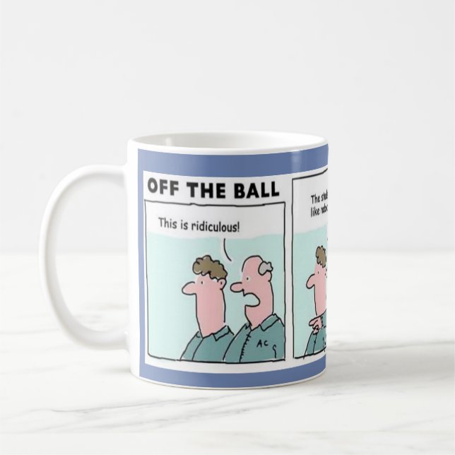 Mug Des étalons au football (Gauche)