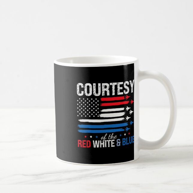 Mug Des États-Unis Rouge Blanc Et Bleu 4 juillet Me Fe (Droite)