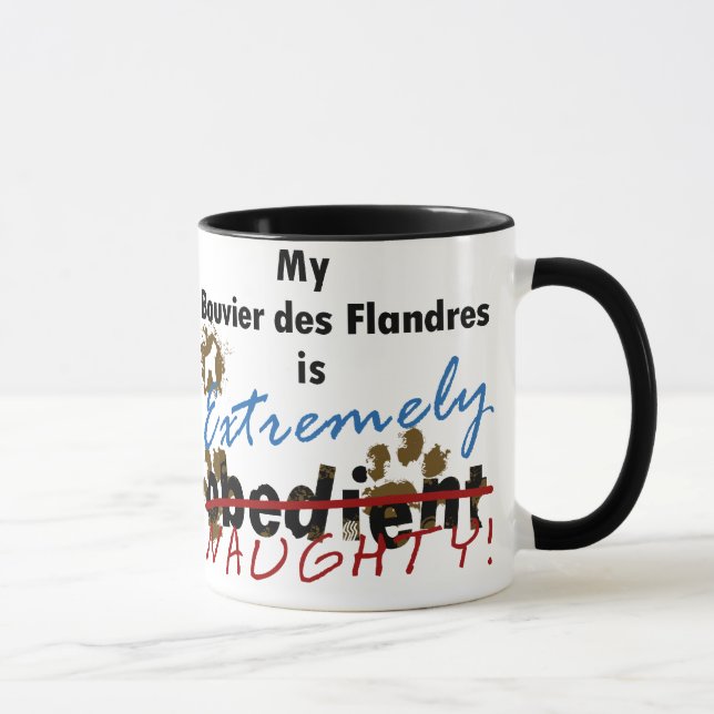 Mug DES extrêmement vilain Flandres de Bouvier (Droite)