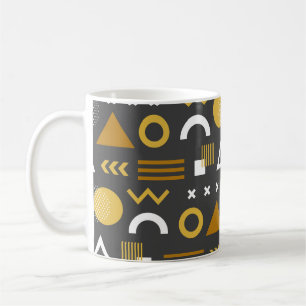 Mug Des figures géométriques de conception motif tra