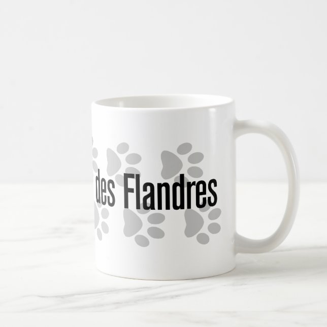Mug DES Flandres d'I (coeur) Bouviers (Droite)