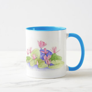 Mug des fleurs d'eau