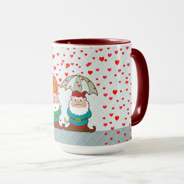 Mug Des Gnomes heureux et grincheux (Devant droit)